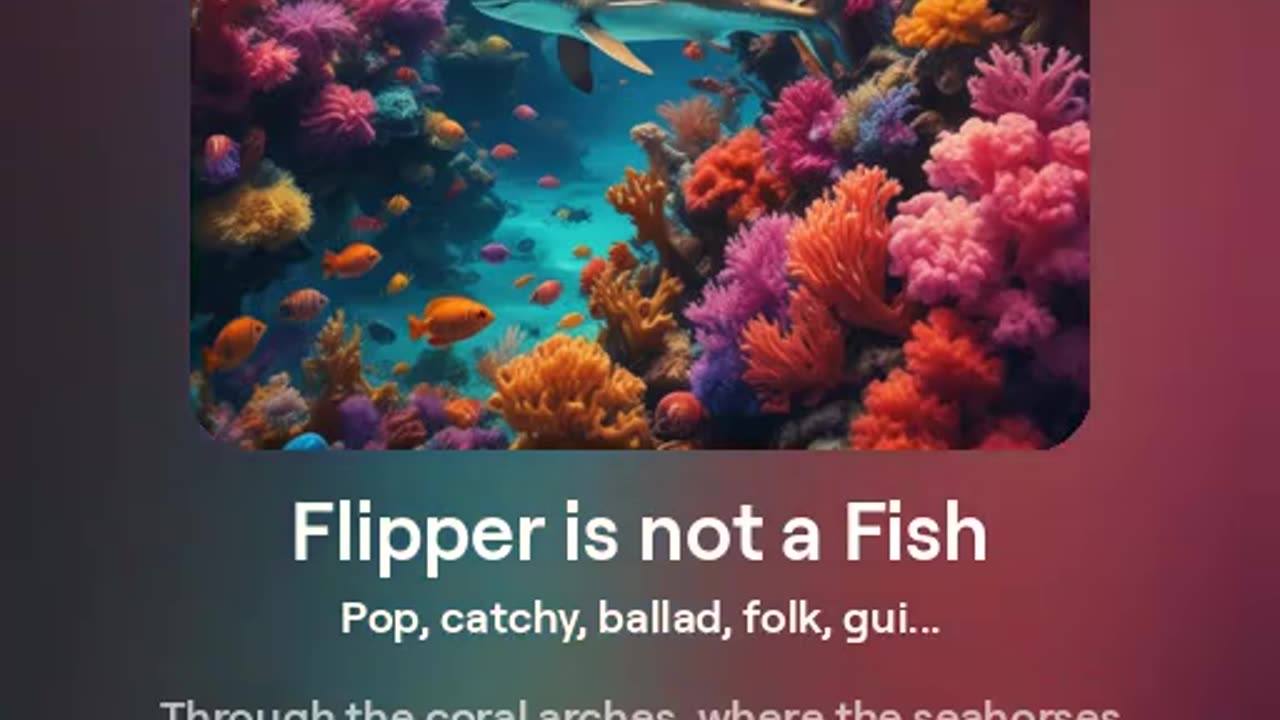 Flipper is not a Fish