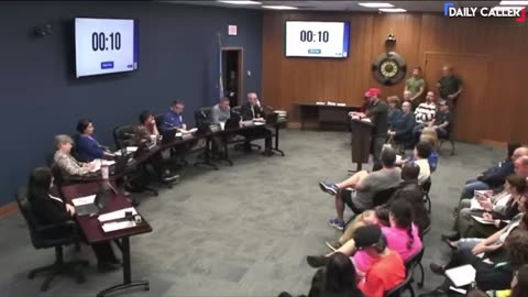 Watch as this dad goes off on the school board for allowing boys in his daughter’s bathroom.