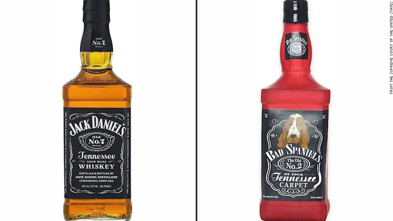 Jack Daniels is suing a dog toy company in U.S. Supreme Court