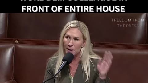 MTG Ruthlessly Savages Woke Dem Colleague In Front Of Entire House