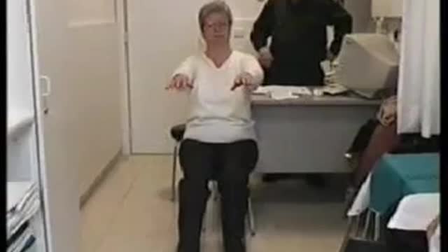 Video 7.4 Drug-related tremor in a patient with segmental dystonia