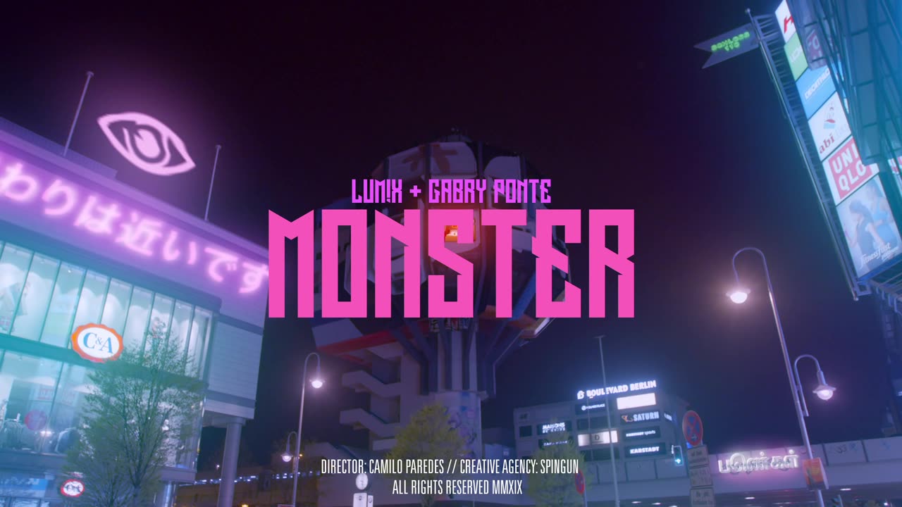 LUM!X, Gabry Ponte - Monster (Official Music Video)