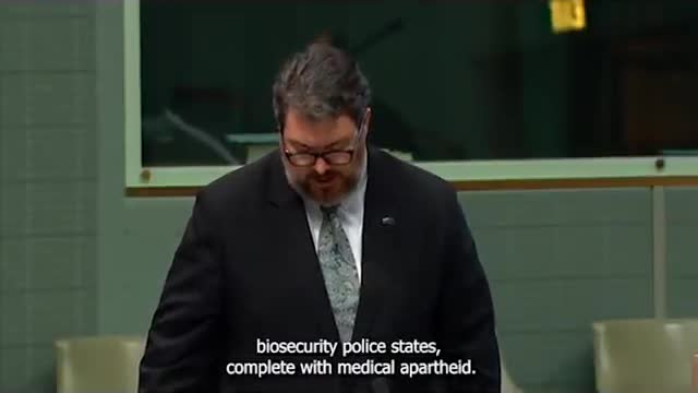 UPRISING: Australian MP Calls on Citizens to Revolt - Compares Leaders to Hitler and Stalin