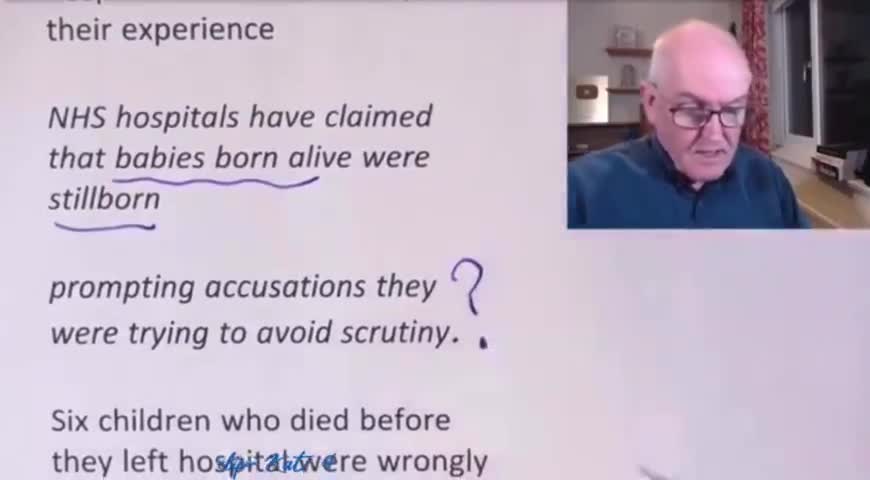 NHS IS RECLASSIFYING BABIES’ DEATHS AS STILL BORN, THUS BYPASSING THE CORONERS’ POWER TO INVESTIGATE