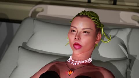 EXCLUSIVE: Forensic rendering of Madonna in the hospital today