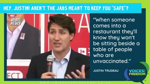 Hey Justin, Aren't The Jabs Meant To Keep You Safe?