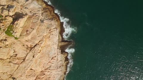 Beautiful Sea _ Ocean _ Cliff Footage HD Videoｓ