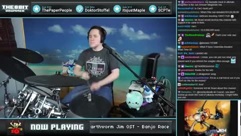 Earthworm Jim - Banjo Race On Drums! YEEHAW!!!_Cut