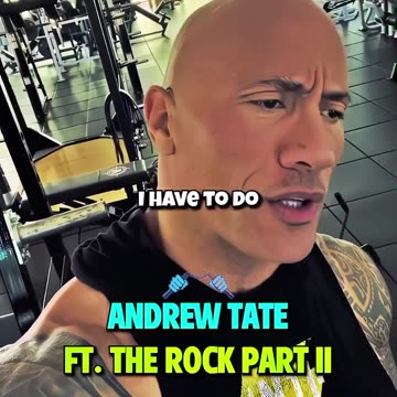 The Rock gets inspired by Andrew Tate ! •Do you understand , from need - to get !