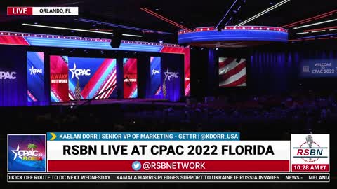 GETTR Senior VP of Marketing Kaelan Dorr Full Speech at CPAC 2022 in Orlando