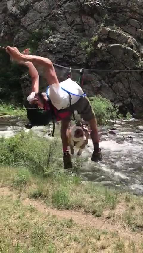 CROSSING THE RIVER USING ROPE.mp4