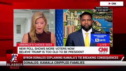 Byron Donalds Explaining Kamala's Tie Breaking Consequences