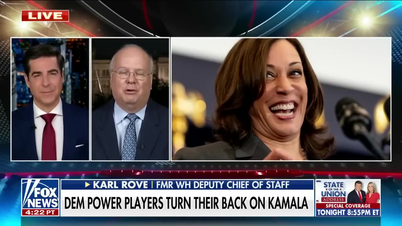 Kamala is a ‘dreadful’ candidate Karl Rove