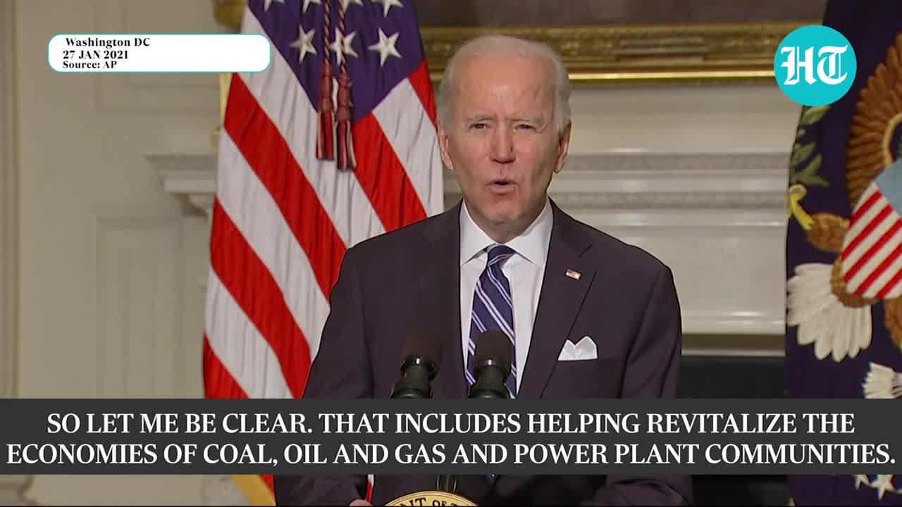 Biden targets drilling, fossil fuel subsidies with executive orders on climate change