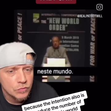 Befolknings Reduktion er blot en Konspirations teori