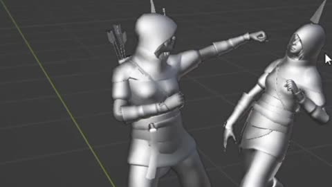 3D FIGHT ANIMATION IN BLANDER