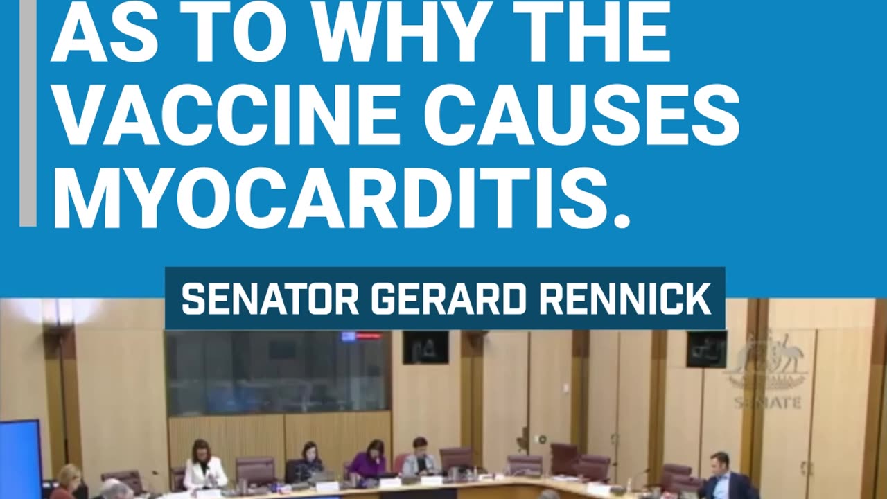 TGA still cannot explain the biochemistry as to why the vaccine causes myocarditis