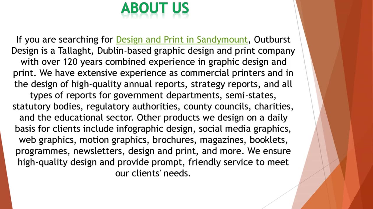 If you are searching for Design and Print in Sandymount