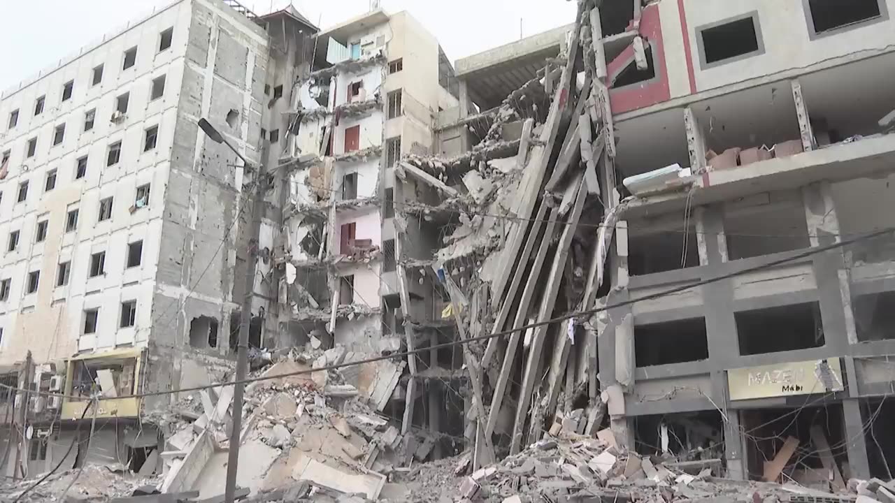 Israel-Hamas Latest_ Aftermath of Israeli Rocket Attacks in Gaza Strip