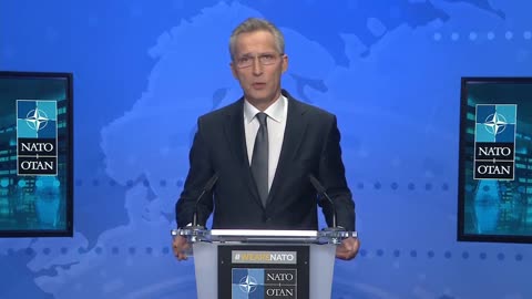 NATO's Stoltenberg speaks amid escalating Ukraine-Russia tensions