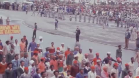 Thousands Of Ethiopians Attend 84th Anniversary Celebrations Of The Battle Of Adwa - March 1980