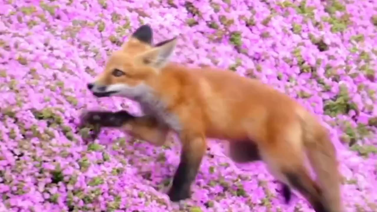 Fox Enojoying His compeny