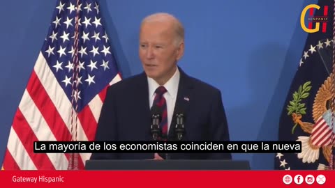 Biden says he hopes Trump will "preserve his fairly strong economy"