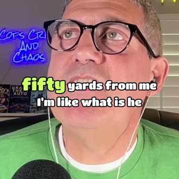 My dog dived into a pile of horse shit