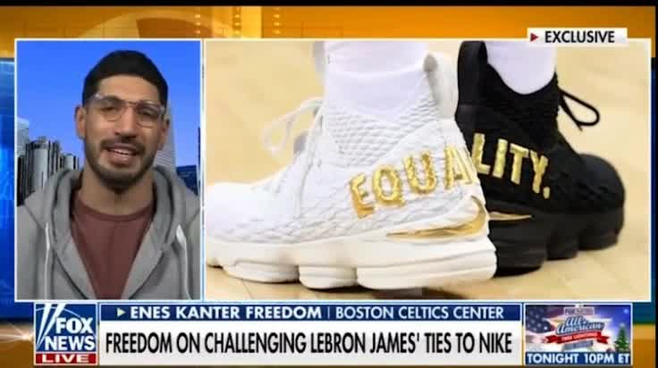 Enes Kanter Freedom► Shame on you Lebron, Shame on You Olympics