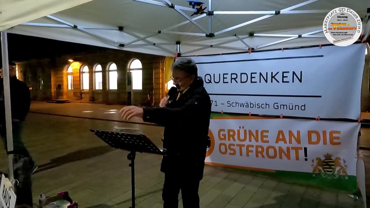 Mahnwache Nr. 244 💥 in Schwäbisch Gmünd am 22.10.2024 💥