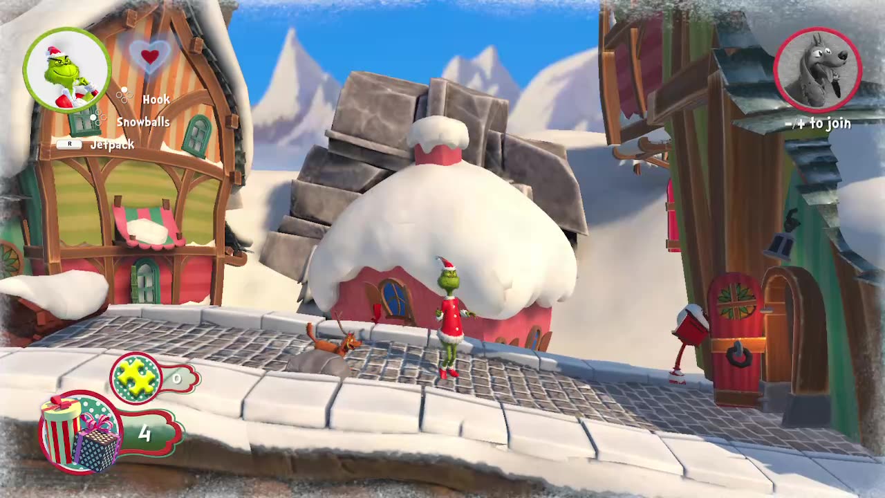 The Grinch Christmas adventures gameplay