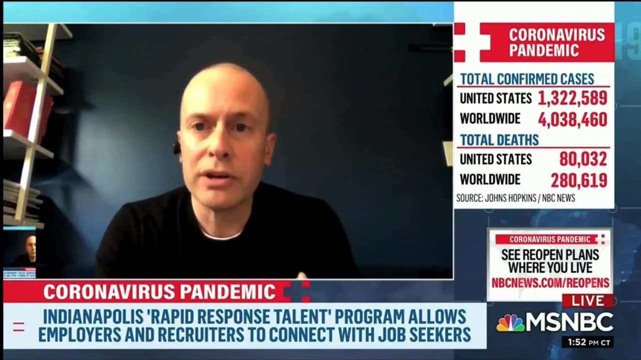 May 10, 2020 - Indianapolis Chamber of Commerce Works to Match Displaced Workers & Hiring Employers