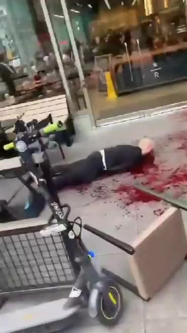 A man has been stabbed by an alleged Khalistani radical outside of starbucks in Vancouver.