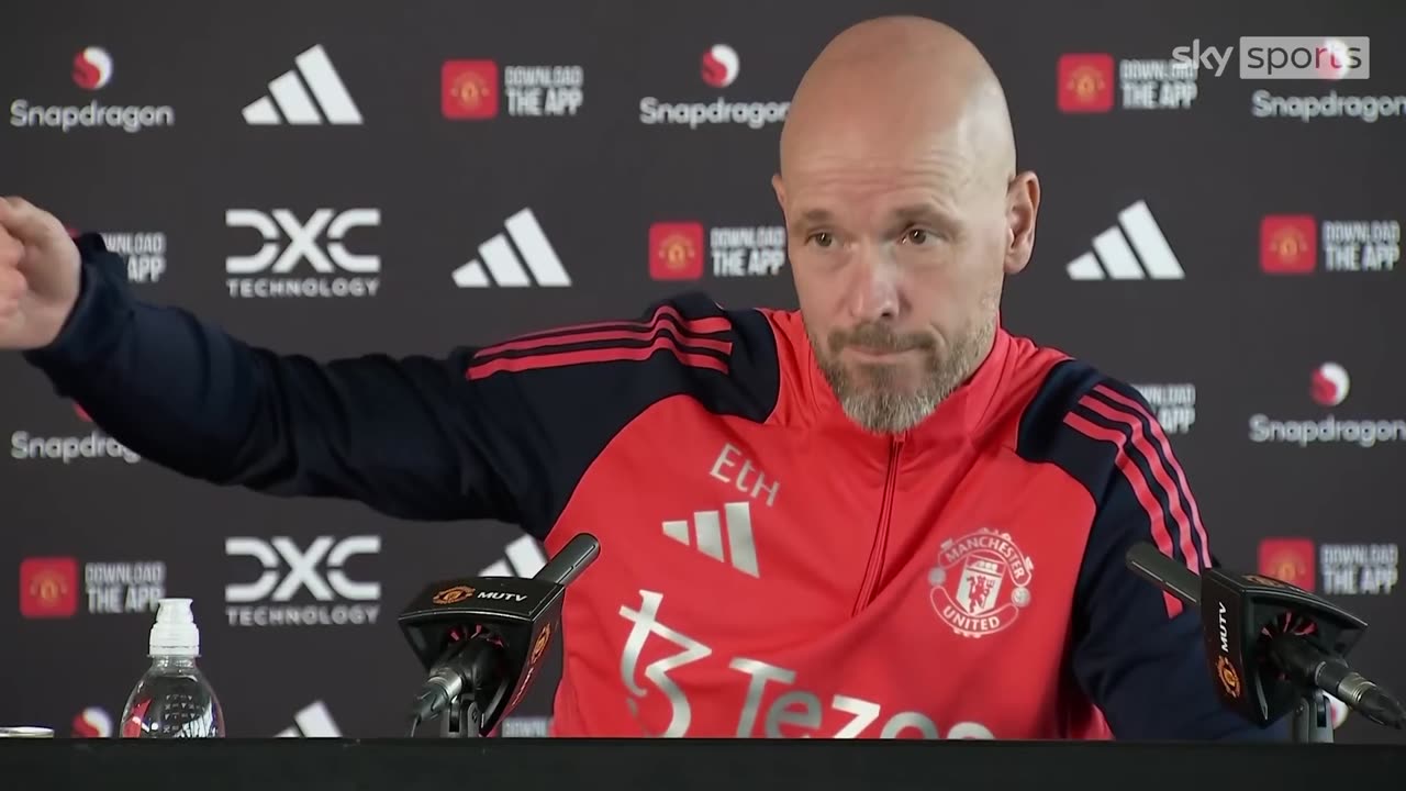 Can Garnacho be world class? | Erik ten Hag speaks on Manchester United forward