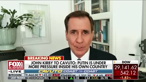 John Kirby: Putin doesn't care US knows he rigged his election