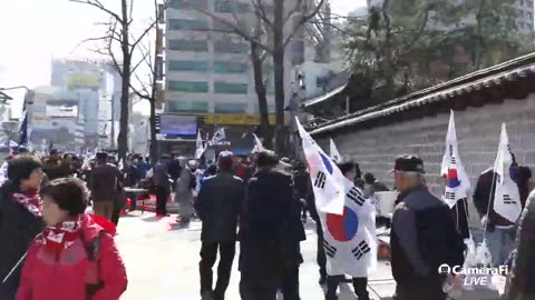 230505...2018.3.10. 광화문 현장 생중계 . 신학스님 잠시출연.