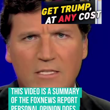 Tucker Carlson, Spending All Of His Time Trying To Destroy His Political Opponents