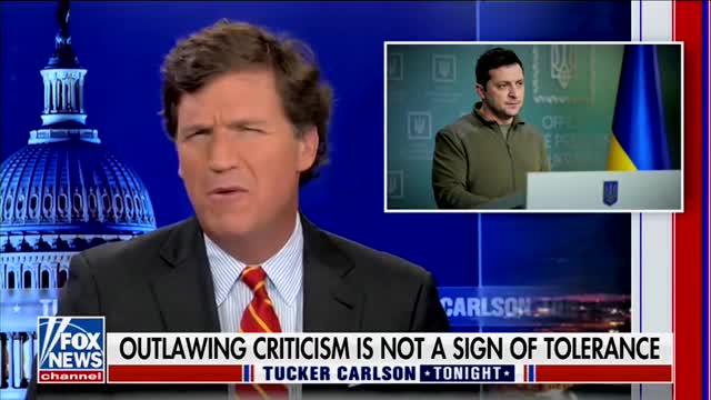 Tucker: Dems Love Zelenskyy Not Because They Love Ukraine