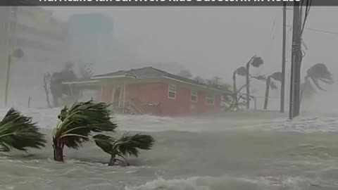 Hurricane Ian Survivors Ride Out Storm In House
