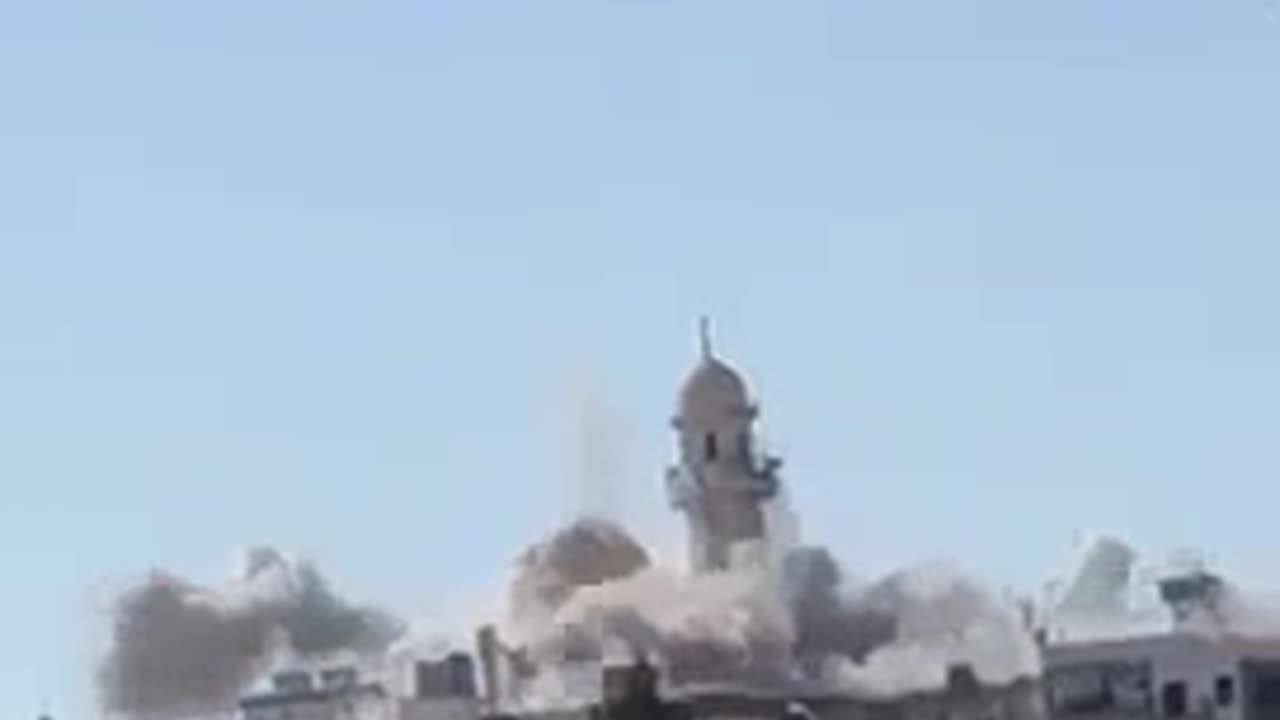 In Lebanon, there are reports of a mosque that was destroyed in the village of