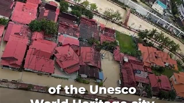 Rising flood waters in Melaka put people’s homes, tourist attractions at risk