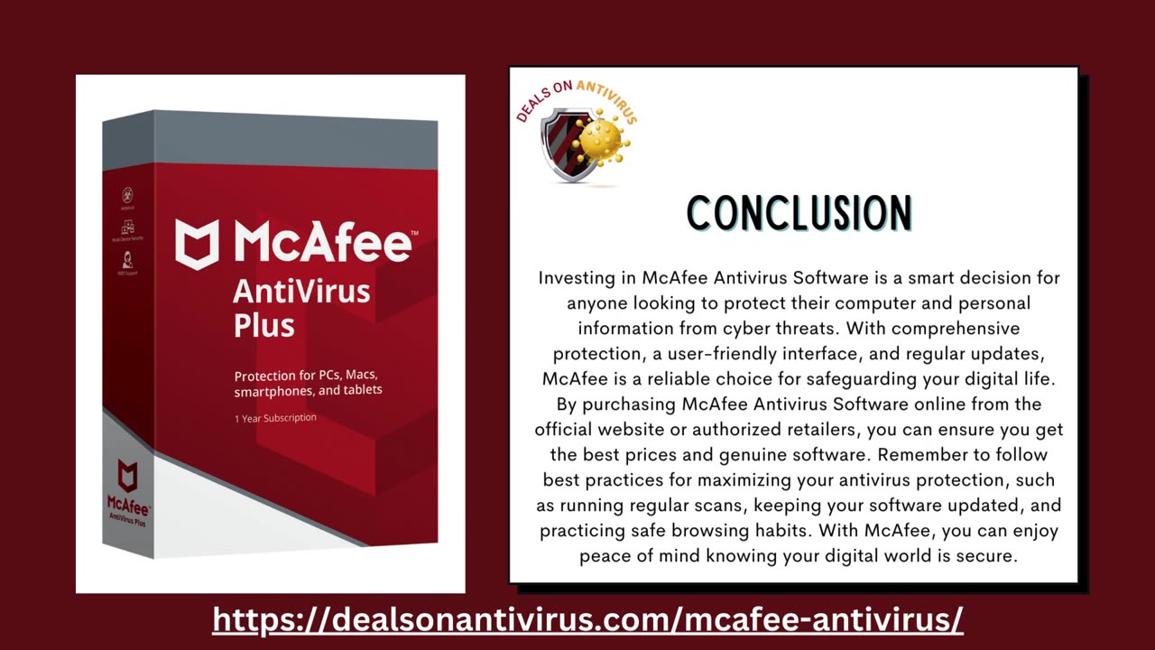 Buy McAfee Antivirus Software Online at Best Prices in USA