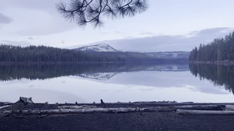 Arriving at Our Trailhead, 3.6 Mile Shoreline Loop – Suttle Lake – Central Oregon – 4K