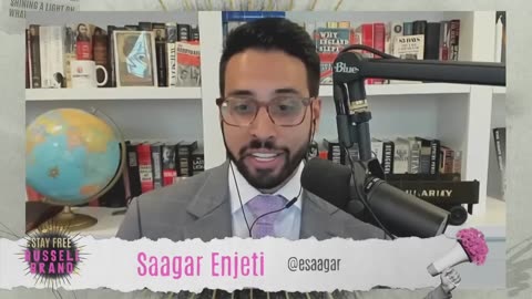 Saagar Enjeti tells Russell Brand what it was like working for Tucker Carlson