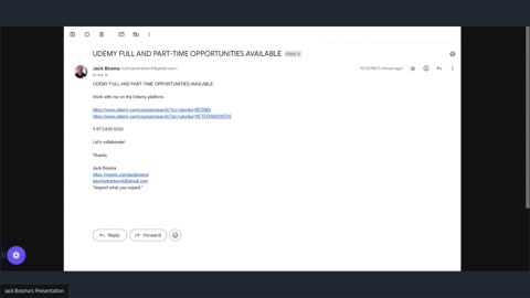 UDEMY FULL AND PART-TIME OPPORTUNITIES AVAILABLE