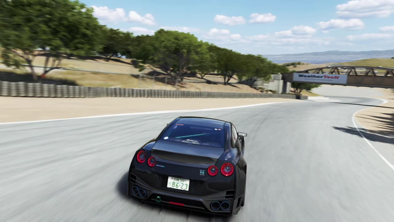 Assetto Corsa | INSANE GTR Titanium Exhaust | Laguna Seca | Logitech G25