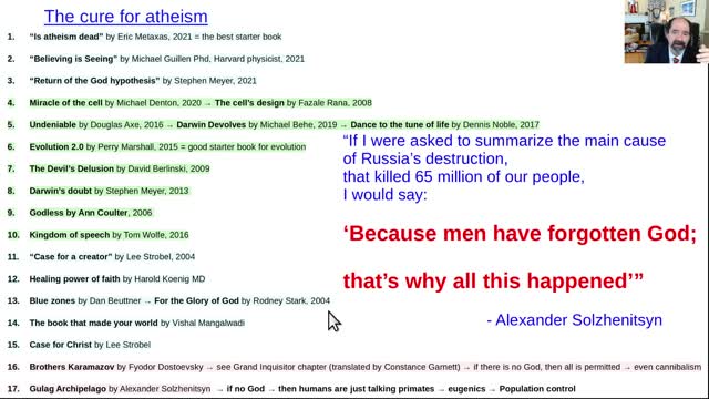 The cure for atheism