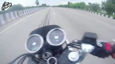 GT 650 CRASH @160Kmph Speed