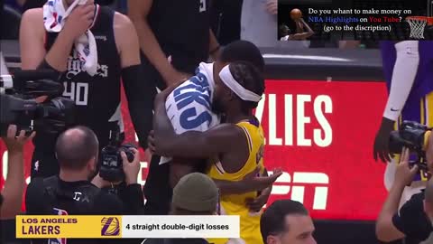 💯 Paul George & Patrick Beverley show love and Respect for each other after the game