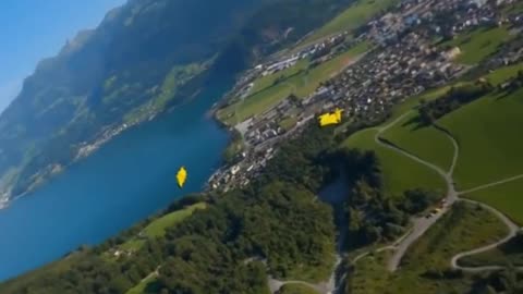 relax. Like bird #Wingsuit flying#